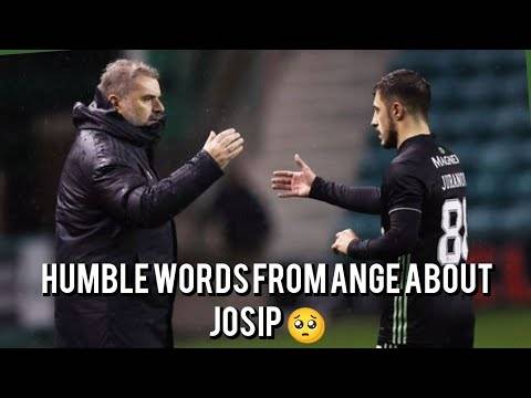 Ange Postecoglou Humble Words About Josip Juranovic Transfer To Union