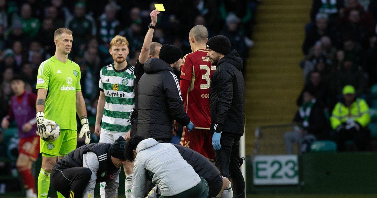 Kyogo Celtic Injury Vs Aberdeen Gets Sky Sports Ref Watch Treatment As