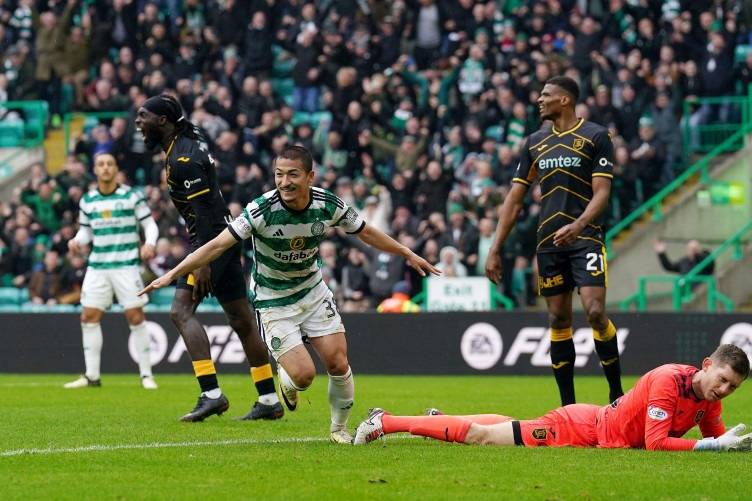 Daizen Maeda Scores Hat Trick As Celtic See Off Spirited Livingston