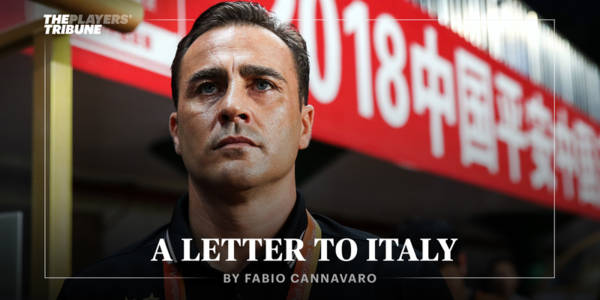 A Letter to Italy | Fabio Cannavaro