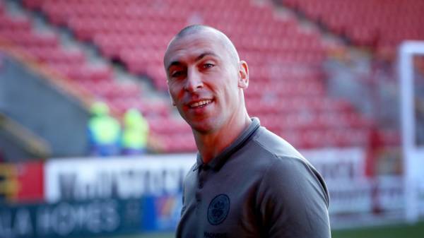 Celtic captain Scott Brown happy to be back in action