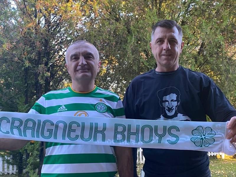 Albanian President’s message to Craigneuk Tommy Gemmell CSC