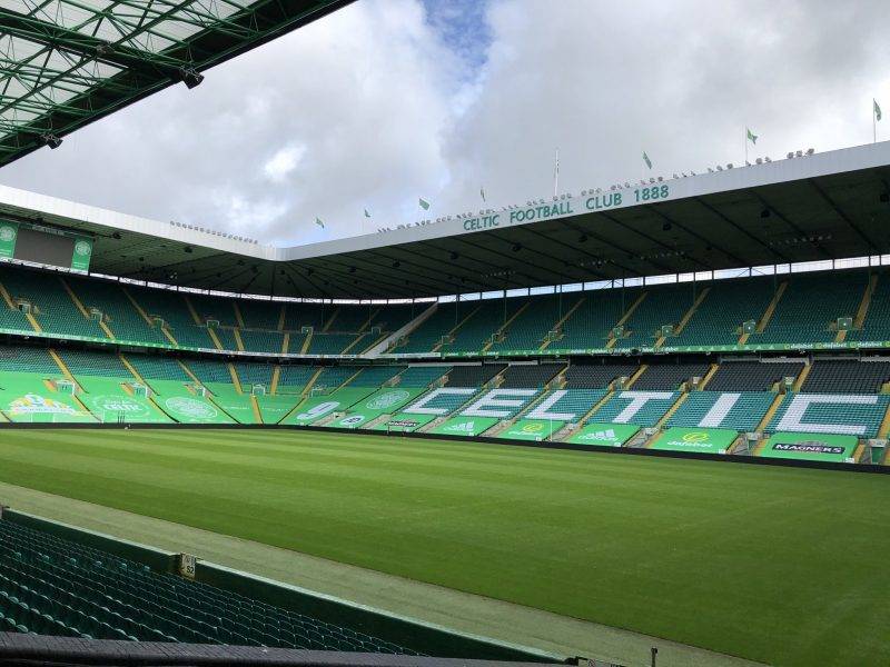 Troubling Images from Outside Celtic Park This Afternoon