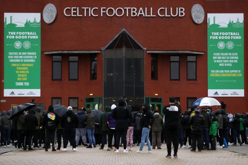 Glasgow Celtic protest: No arrests made as fans hit out at board