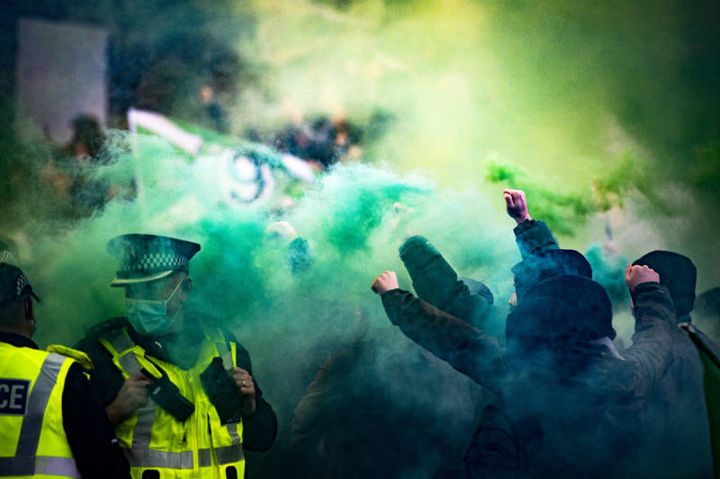 The best photos as Celtic receive passionate Scottish Cup Final welcome from fans