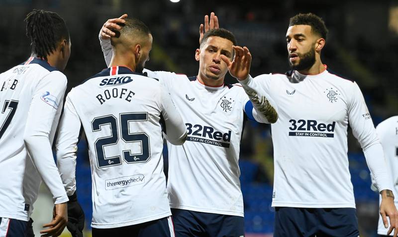Rangers on course for RECORD points total – joining Celtic in 100 club – and defensive feat