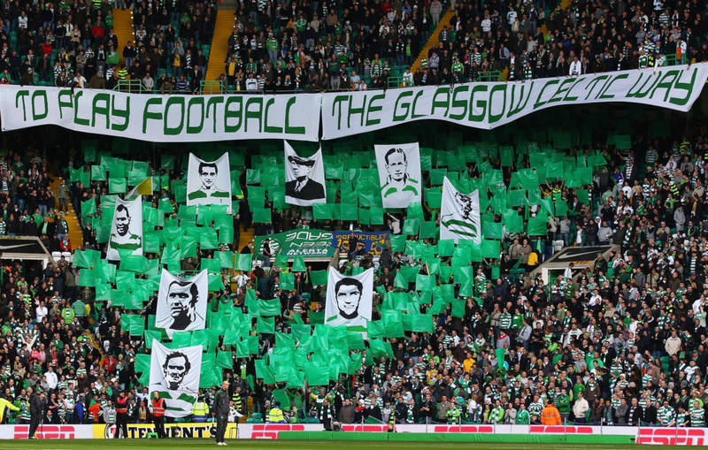 The Green Brigade unveil new protest banner at Celtic Park - 4 Jun 2021 ...