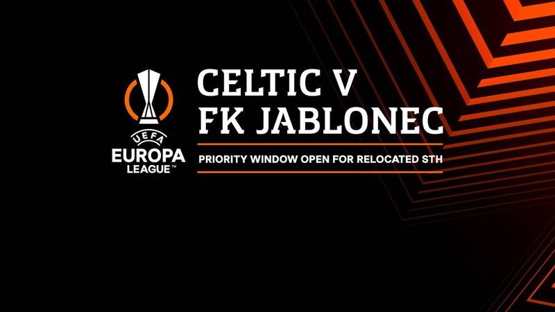 Celtic v FK Jablonec - Priority window open now for ...