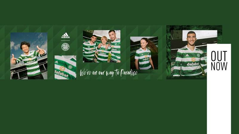 2022/23 Celtic Home Kit on sale now in-stores & online