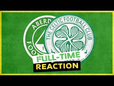 Aberdeen V Celtic | LIVE Full-Time Reaction - 17 Dec 2022, Celtic Fans ...