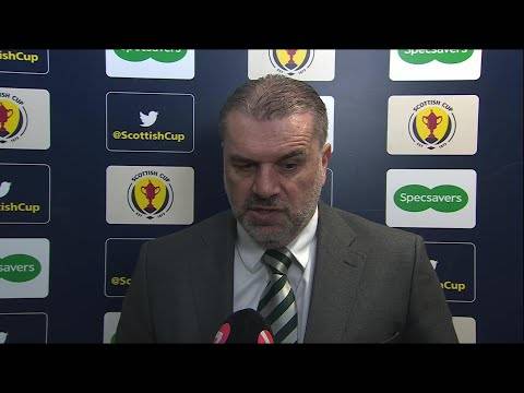 Ange Postecoglou Speaks After Scottish Cup Win In Tynecastle - Viaplay ...