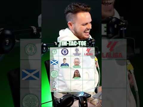 OUR FIRST EVER TIM-TAC-TOE!!! 🍀⚽ #celtic #celticfc #football - Ryan118