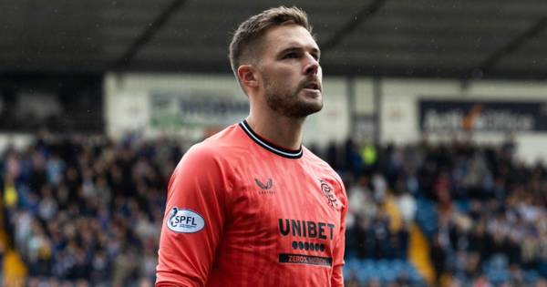 Jack Butland refuses to hit Rangers panic button as keeper adamant Celtic will drop points