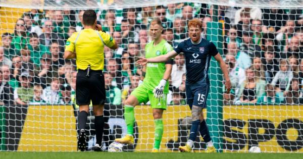 Why Nick Walsh denied Ross County Celtic Park penalty after Joe Hart flashpoint