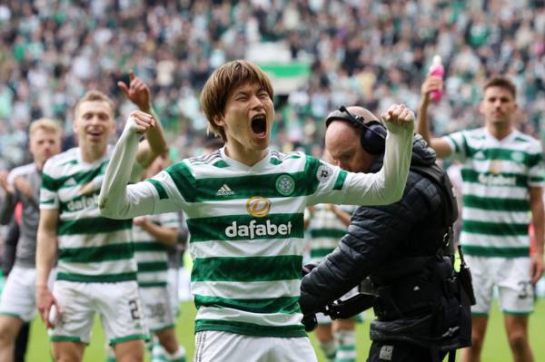 Kyogo Furuhashi speaks about the affection shown to him by Celtic supporters