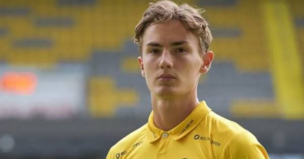 Gustaf Lagerbielke had family coat of arms on his shin pads but Celtic target insists his background is ‘nothing special’