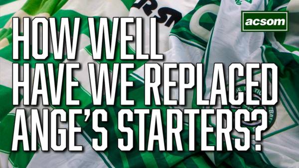 How well have Celtic replaced Ange Postecoglou’s departed starters?