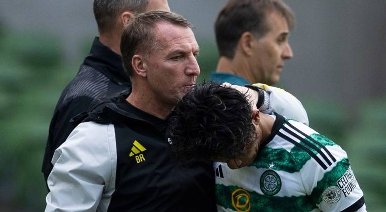 Rodgers addresses Celtic claims over Reo Hatate’s body language