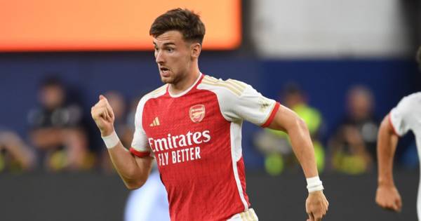 Kieran Tierney given Manchester United and City transfer tip as Arsenal star branded ‘snip’ at £30m