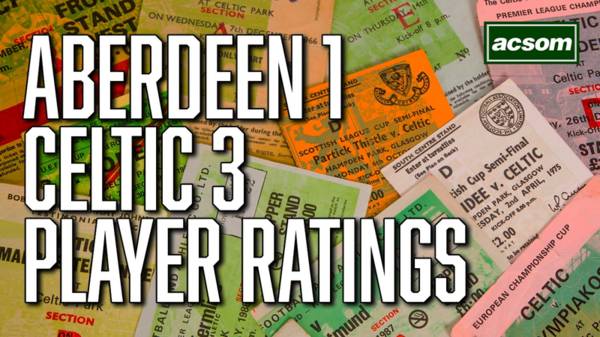 Every player rated as Celtic overcome Aberdeen 3-1 at Pittodrie