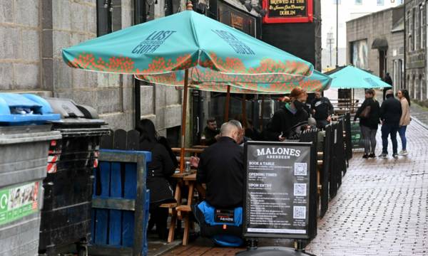 ‘It’s a Celtic pub’: Dons fans claim they were barred from Malones in Aberdeen