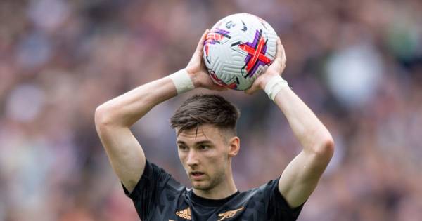 Kieran Tierney Arsenal exit urged as Celtic hero John Hartson labels him ‘too good not to play’