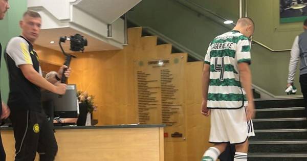 Gustaf Lagerbielke Celtic transfer signing picture leaked as Elfsborg defender nears switch