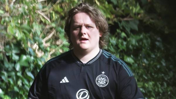 Lewis Capaldi heads out on a walk with his personal trainer as he focuses on his health during break from touring