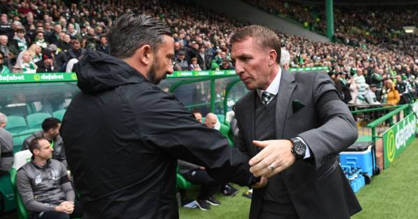 Brendan Rodgers tips Derek McInnes for Rangers job as Celtic boss lauds ‘undervalued’ Kilmarnock gaffer