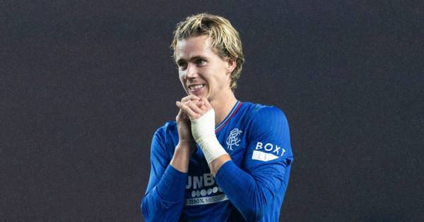 Todd Cantwell in Celtic troll as Rangers star takes aim after Kilmarnock Viaplay Cup win