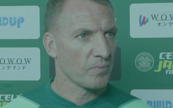 Brendan Rodgers Admits Celtic Undeserving of Win in Stalemate Against St. Johnstone