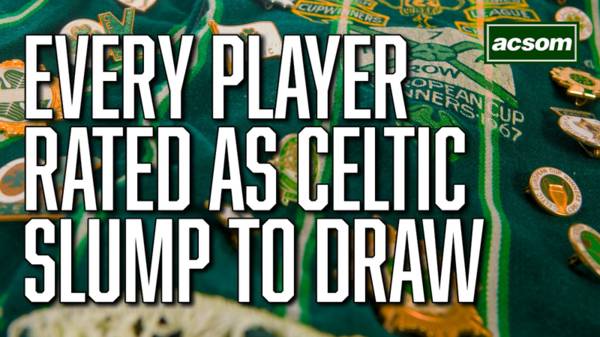 Every player rated as Celtic slump to goalless draw with St Johnstone