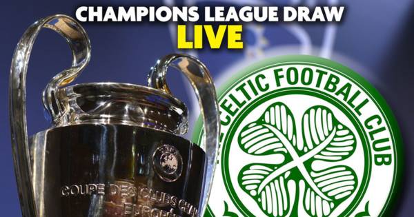 Celtic Champions League draw LIVE as Brendan Rodgers finds out group stage opponents