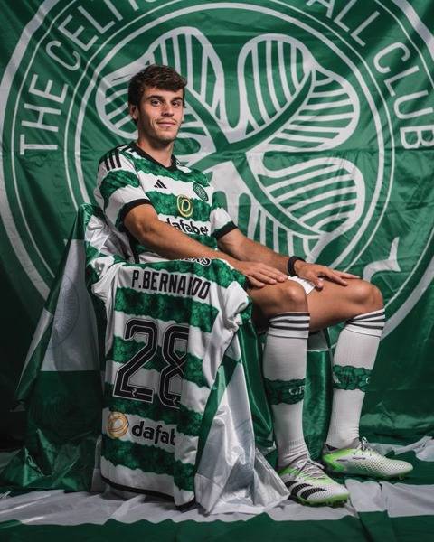 Celtic sign Paulo Bernardo on a season loan deal with option to buy