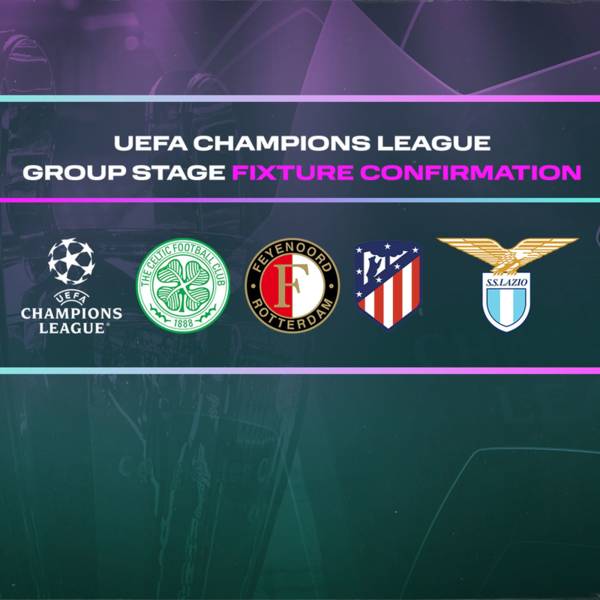Celtic’s UEFA Champions League Group E begins with trip to Feyenoord