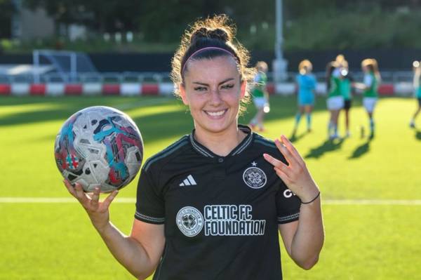 Amy Gallacher the hat-trick hero as Hoops beat Hibs