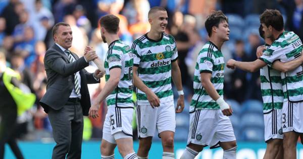 Brendan Rodgers salutes young Celtic stars for ‘playing like men’ in hostile Rangers atmosphere