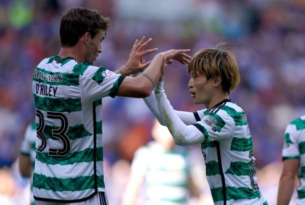Video: Kyogo opens the scoring for Celtic at Ibrox with magnificent finish
