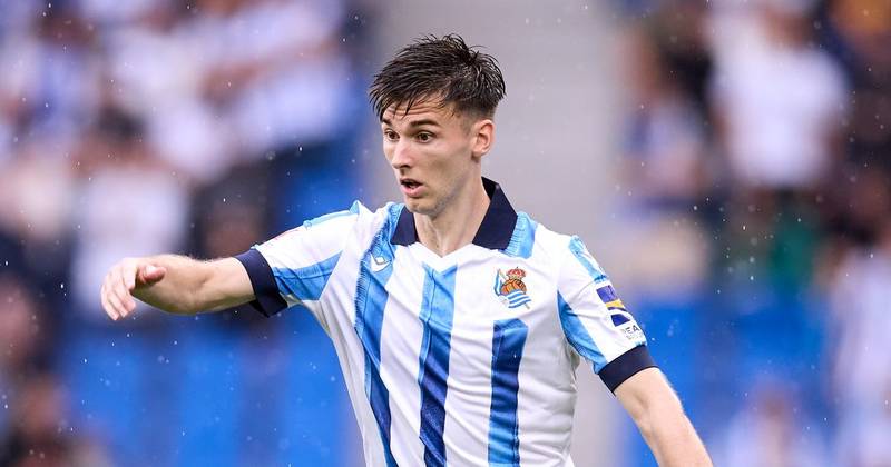 Kieran Tierney Real Sociedad Debut Given Exquisite Tag As Manager Beams Over Celtic Hero