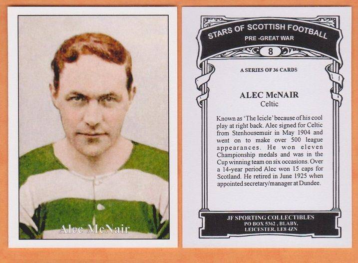 David Potter’s Celtic Player of the Day, No 91 – Alec “Eck” McNair