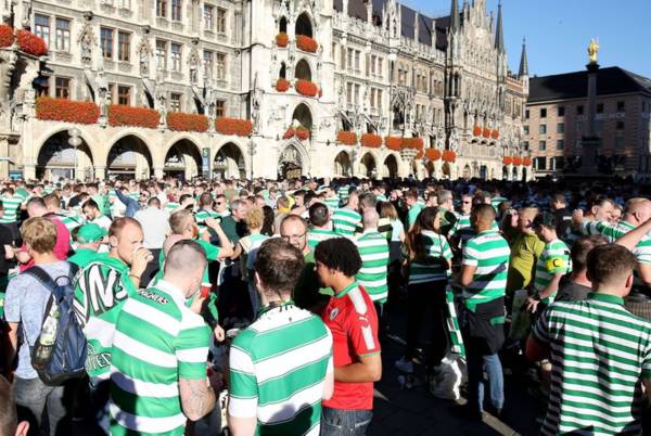 Celtic SLO updates fans on away ticket situation for Champions League Away clashes