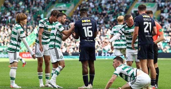 Pundits verdict on Celtic penalty after Dundee boss Tony Docherty ‘very harsh’ claim