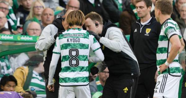 The Kyogo Celtic walk off explained by Brendan Rodgers as boss addresses 2 Feyenoord injury doubts