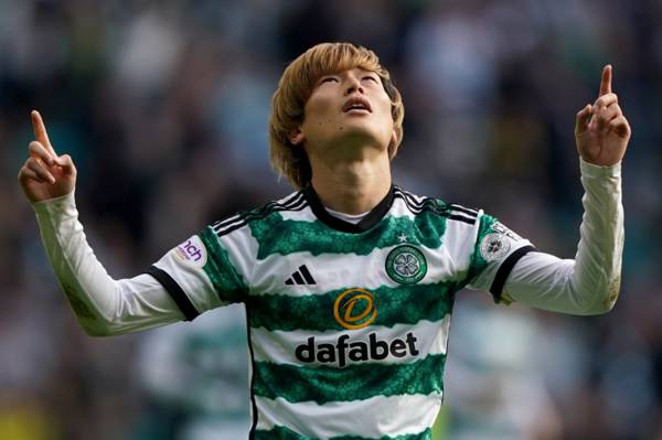 Celtic striker Kyogo Furuhashi provides update on shoulder issue