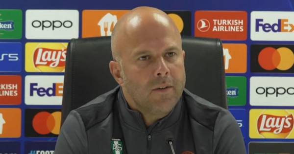 Arne Slot wary of Celtic threat as Feyenoord boss identifies two dangermen