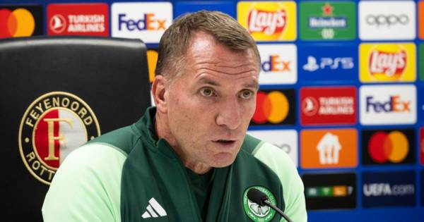 Brendan Rodgers challenges Celtic charges to defy Champions League cynics and conjure up Feyenoord ‘surprise’