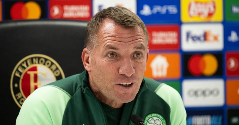 Watch Brendan Rodgers Feyenoord Vs Celtic Pre-match Champions League ...