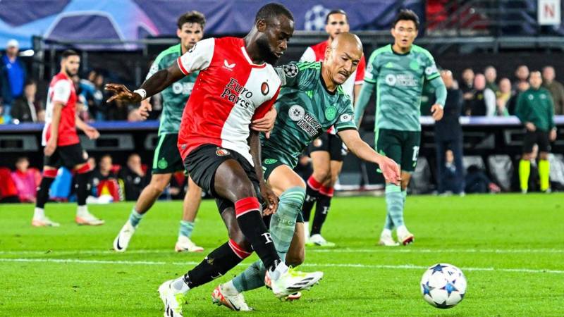 UCL disappointment as Celtic lose out to Feyenoord