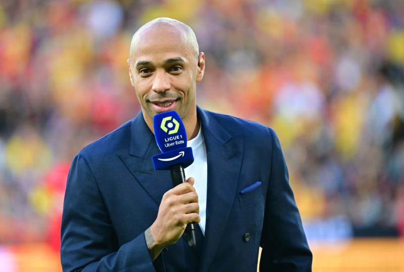 Arsenal hero Thierry Henry criticises Celtic player live on air