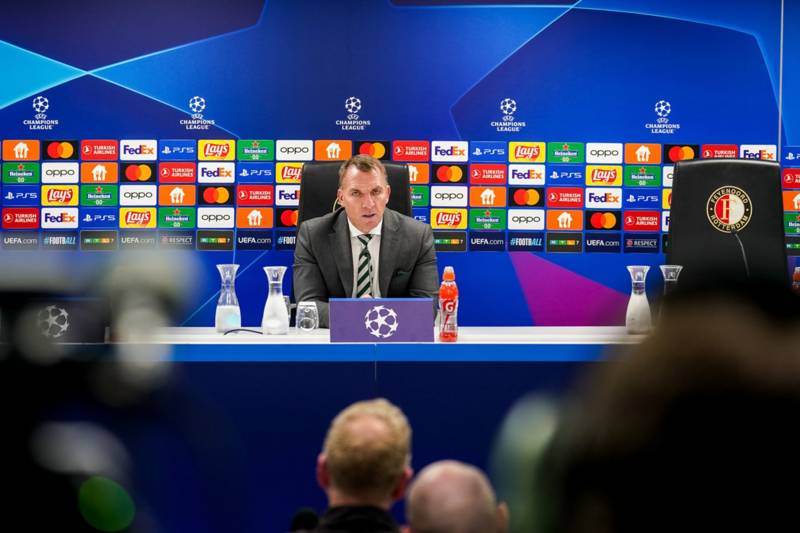 Brendan Rodgers was asked about Celtic transfer spending in wake of Feyenoord defeat